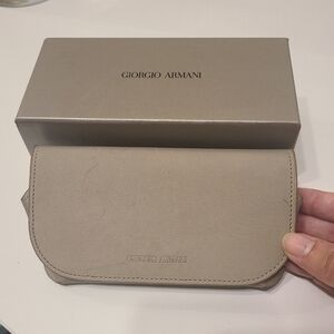 Giorgio Armani glasses case